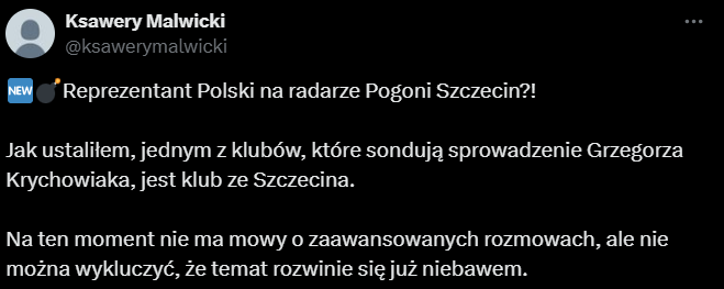 HIT! TEN KLUB z Ekstraklasy chce Grzegorza Krychowiaka!